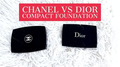 chanel vs dior compact foundation|Chanel or Dior.